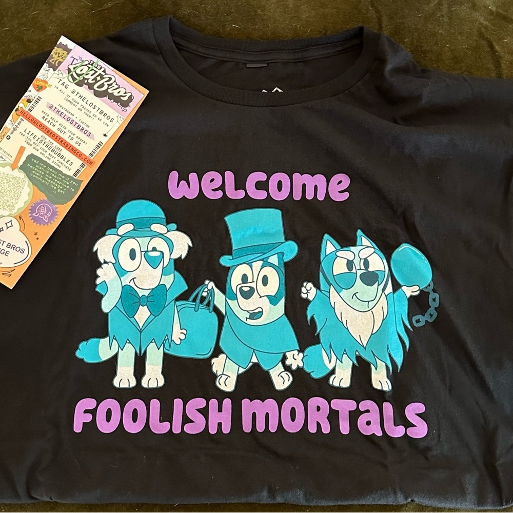 The Lost Bros - Hitchhiking Bluey Ghosts - limited edition - XL